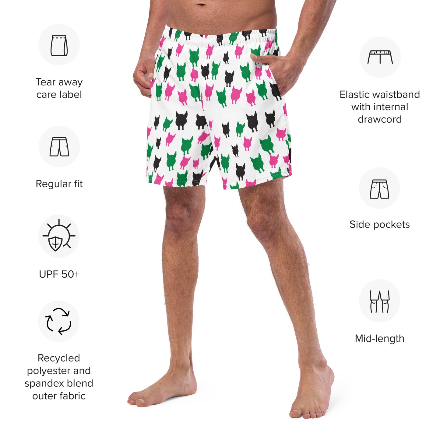 EPNP Men's swim trunks