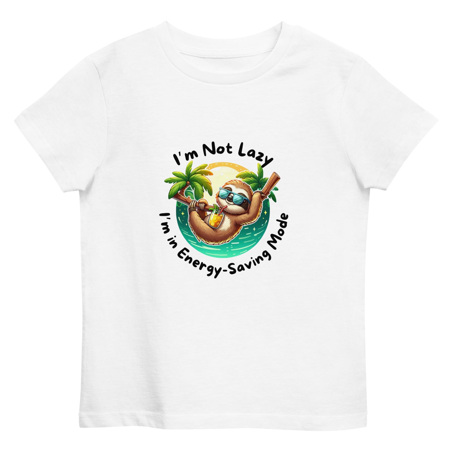 I'm Not Lazy kids t-shirt