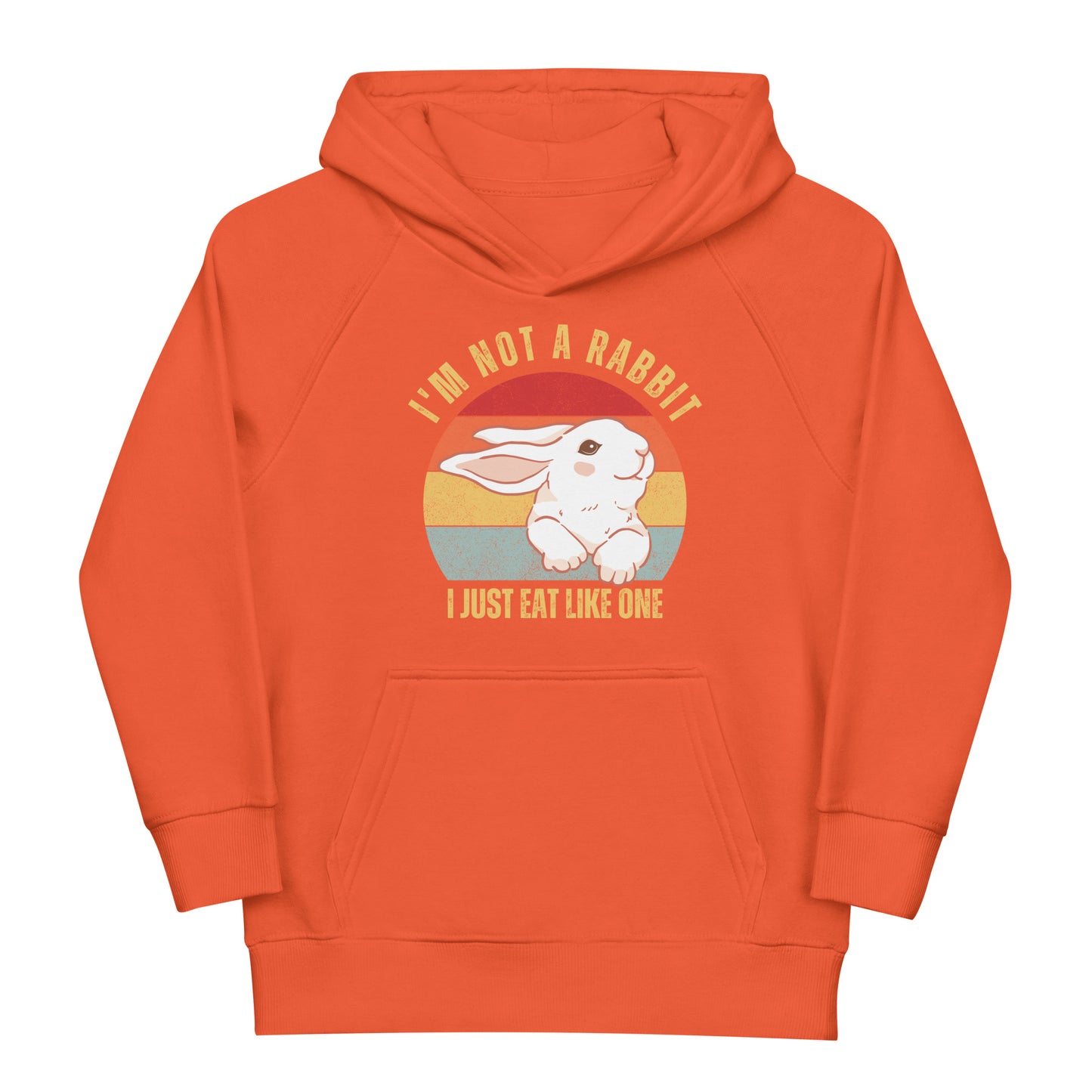 I'm Not A Rabbit kids hoodie