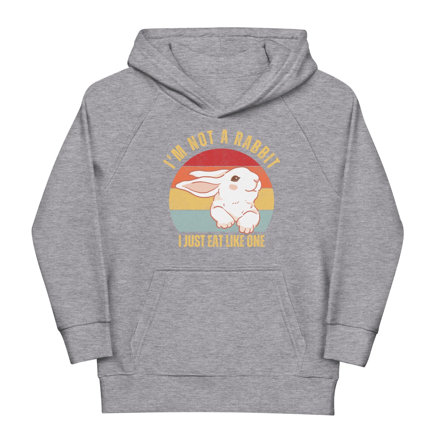 I'm Not A Rabbit kids hoodie