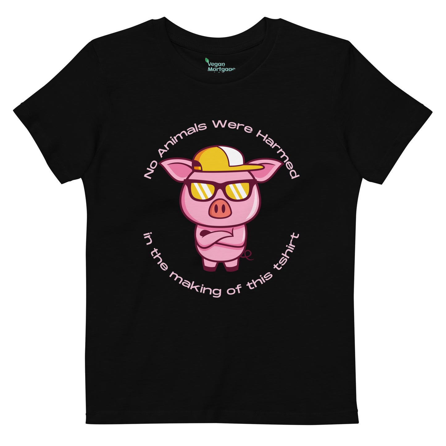 No Animals Were Harmed kids t-shirt (Pig)