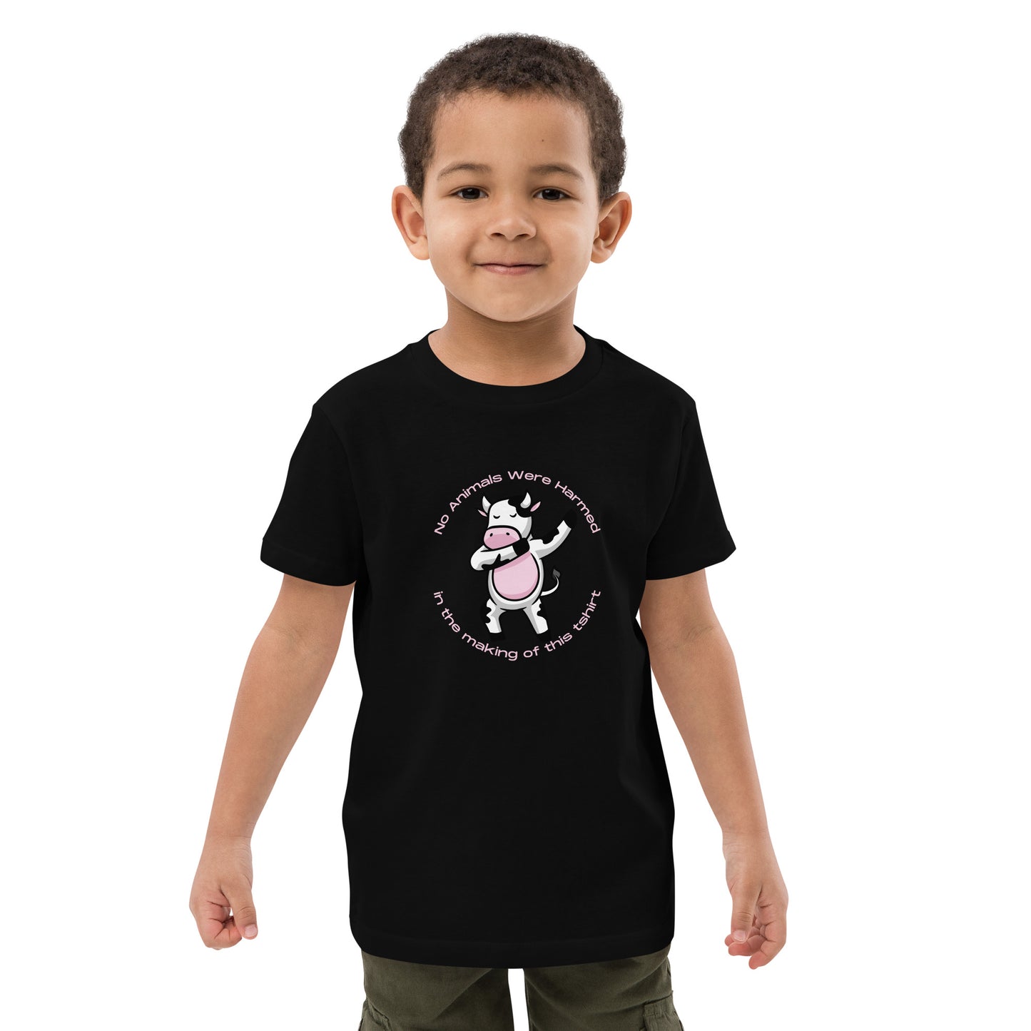 No Animals Were Harmed kids t-shirt (Cow)