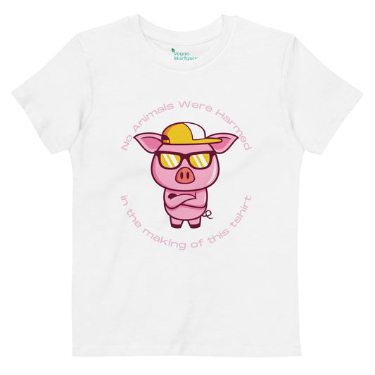 No Animals Were Harmed kids t-shirt (Pig)