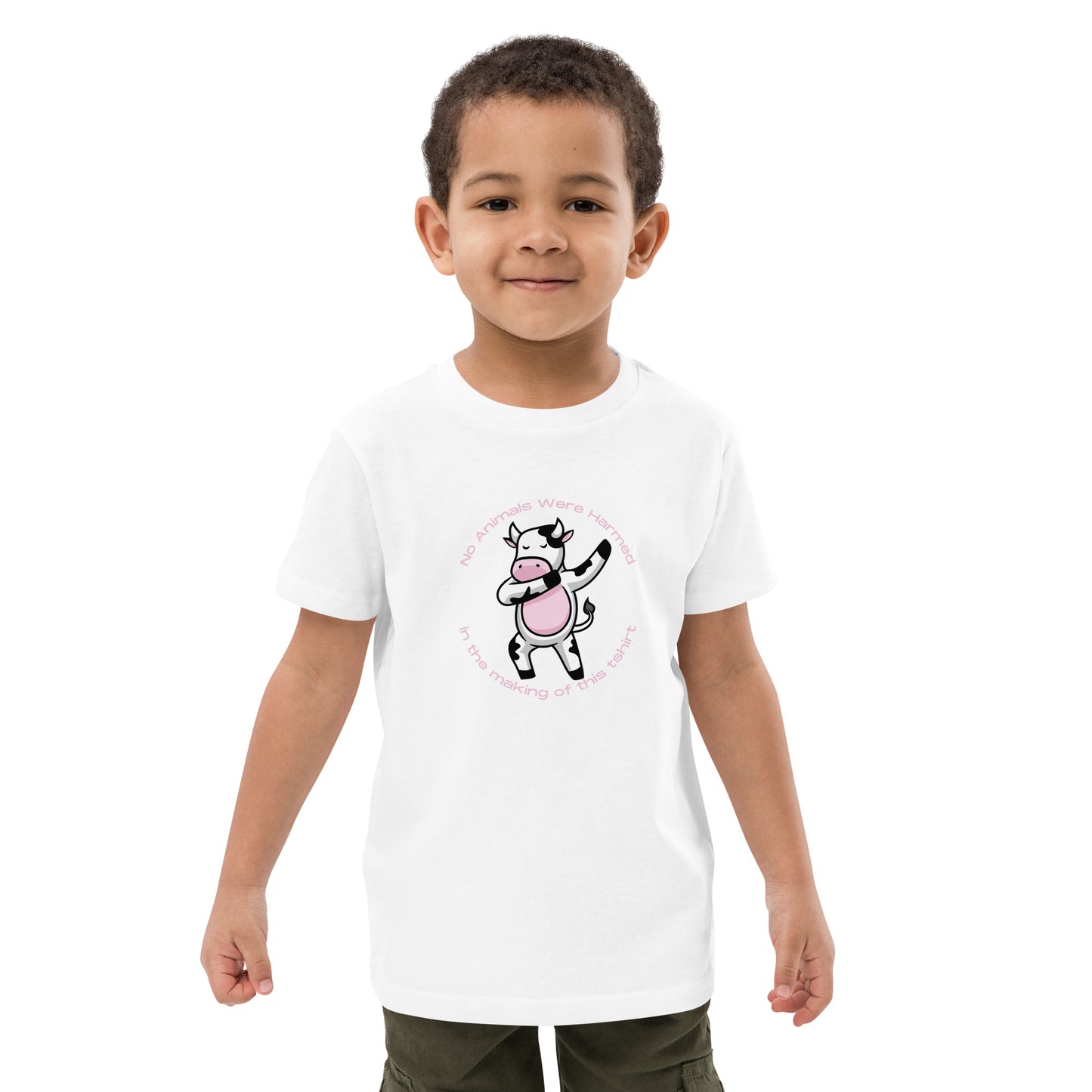 No Animals Were Harmed kids t-shirt (Cow)