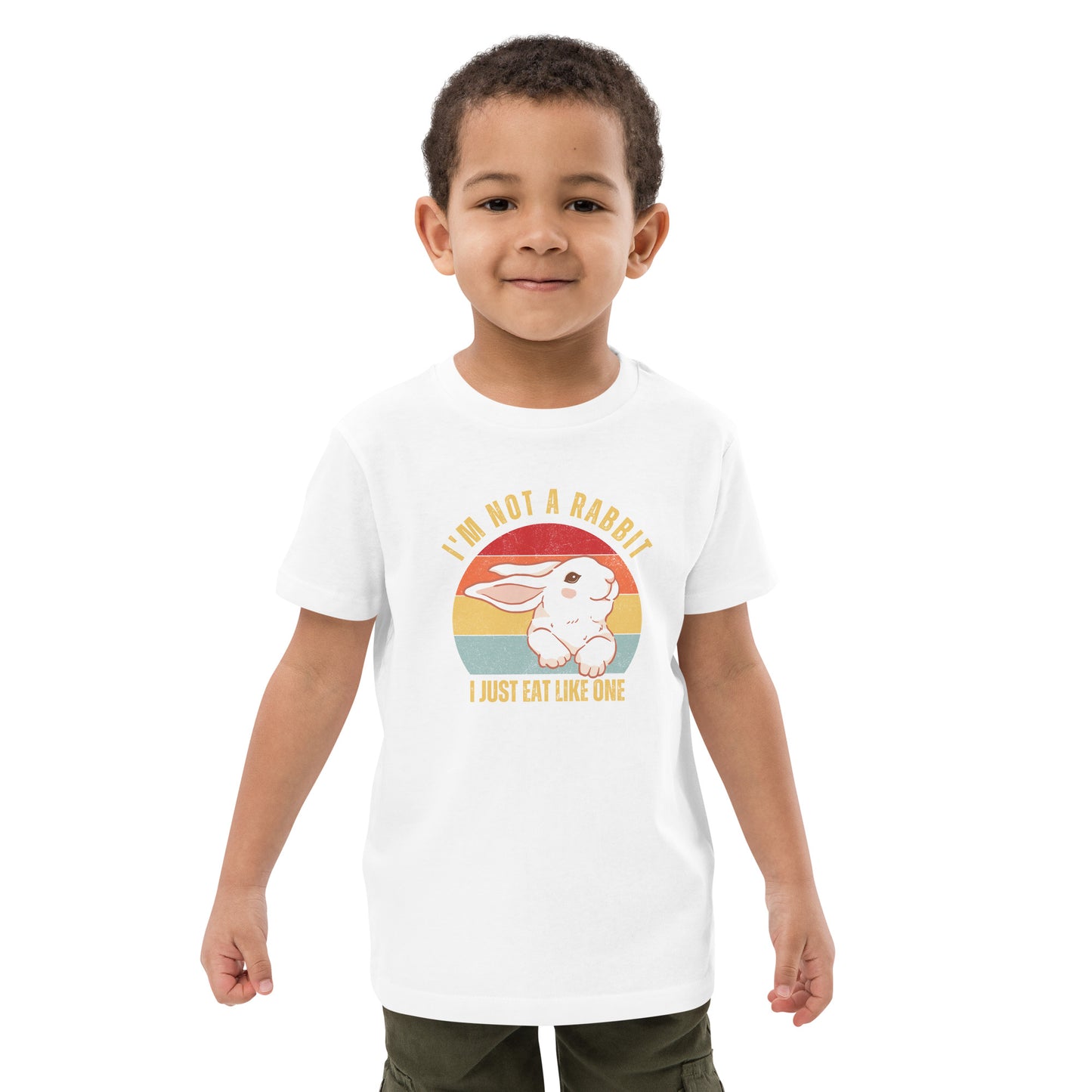 I'm Not A Rabbit kids t-shirt