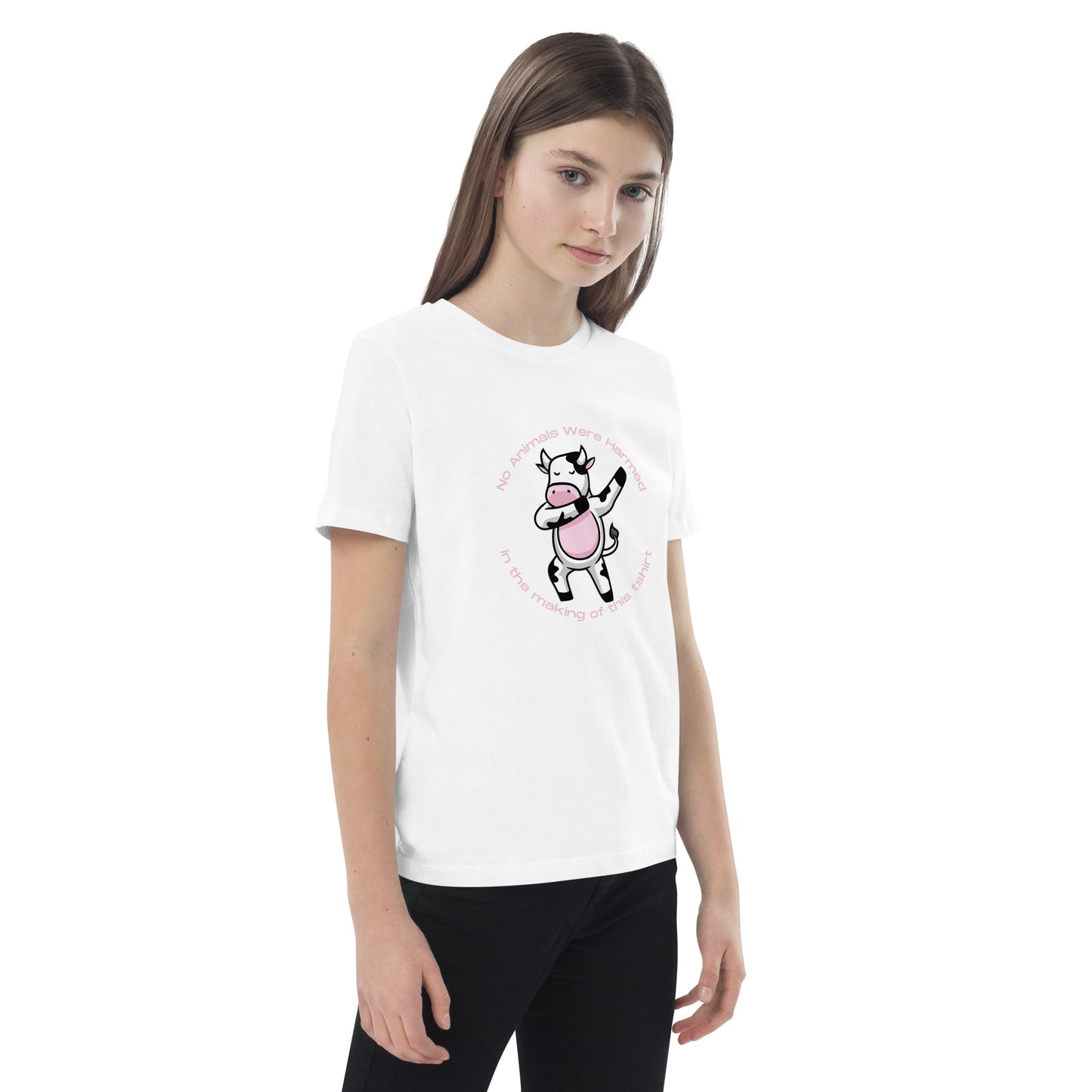 No Animals Were Harmed kids t-shirt (Cow)