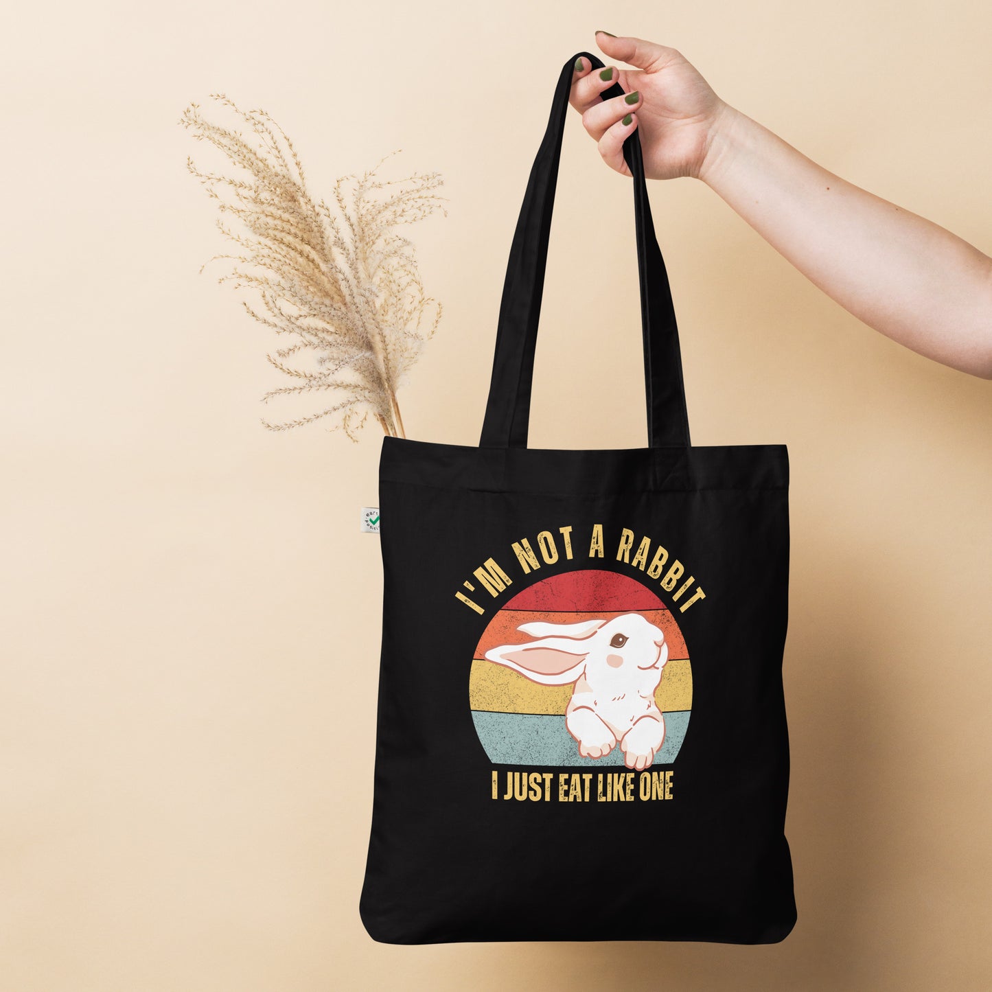 I'm Not A Rabbit tote bag