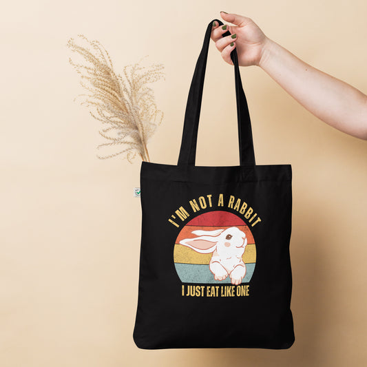 I'm Not A Rabbit tote bag