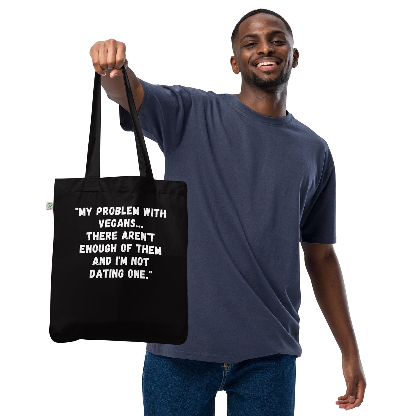 My Problem With Vegans tote bag