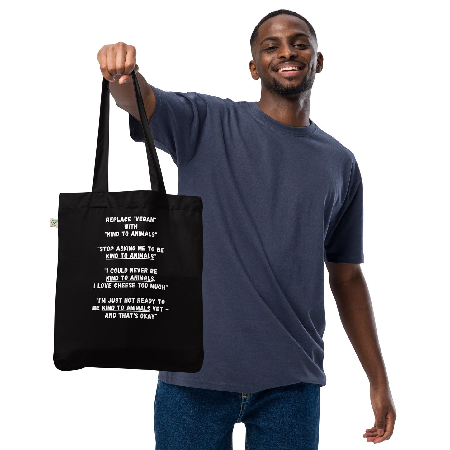 Kind To Animals tote bag