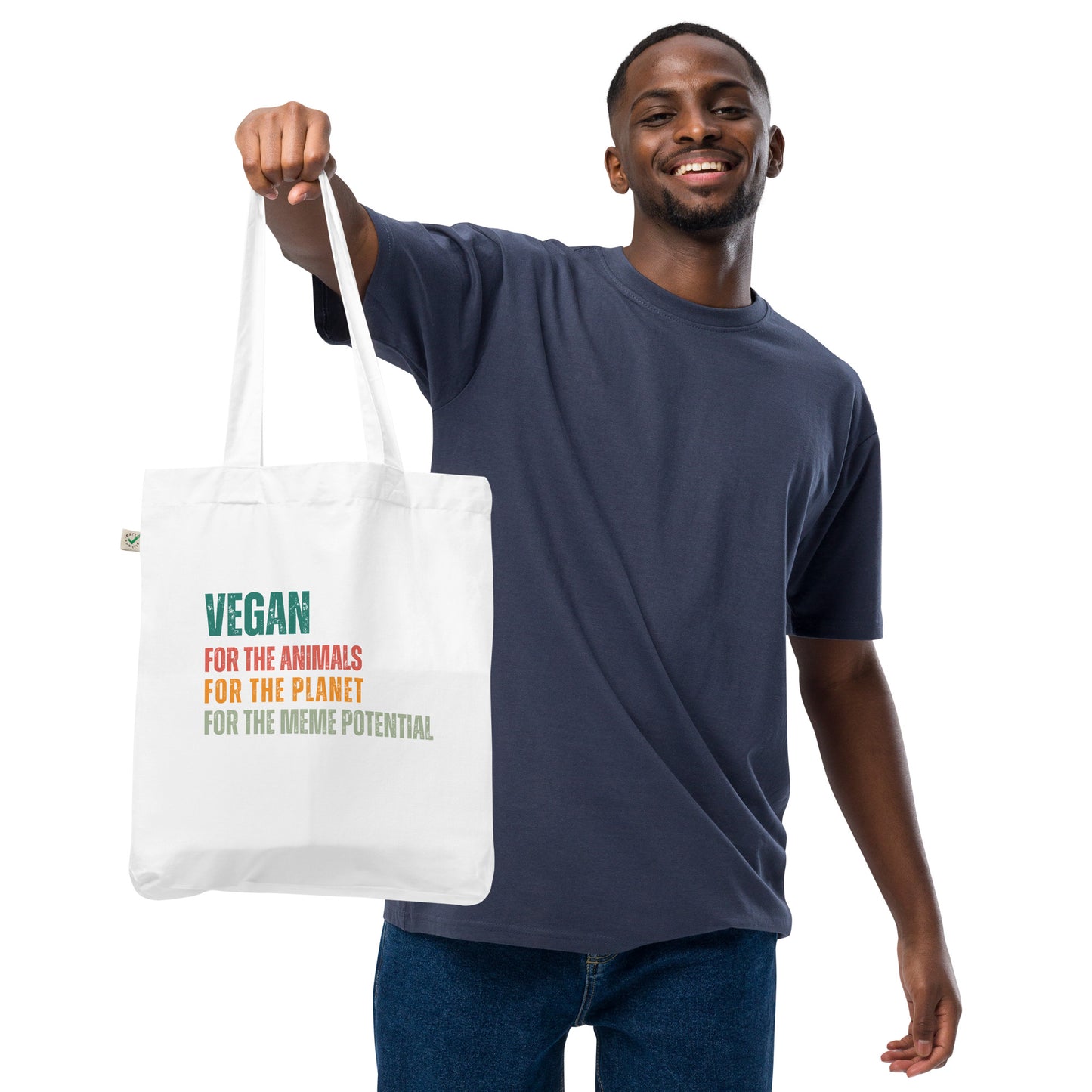 Vegan Meme tote bag