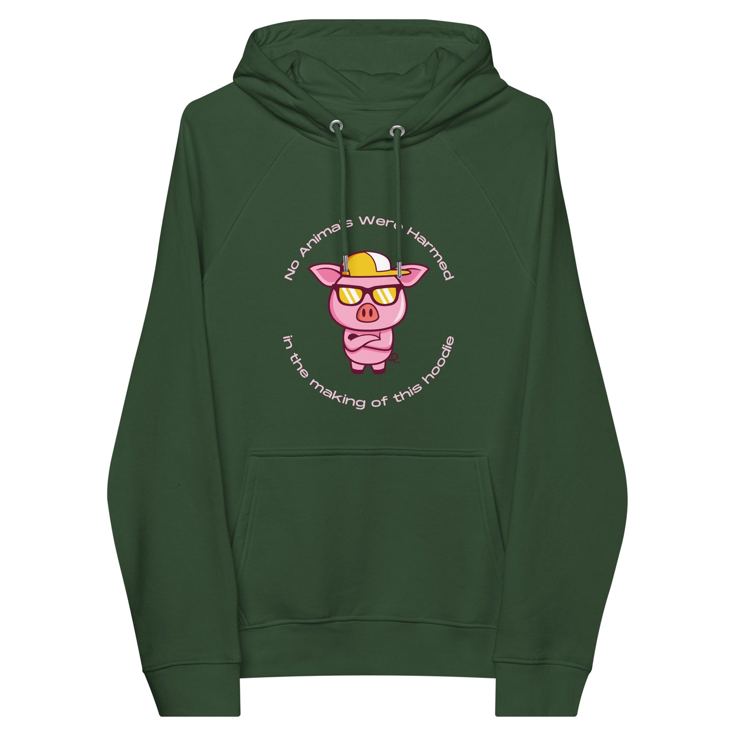 No Animals Were Harmed hoodie (Pig)