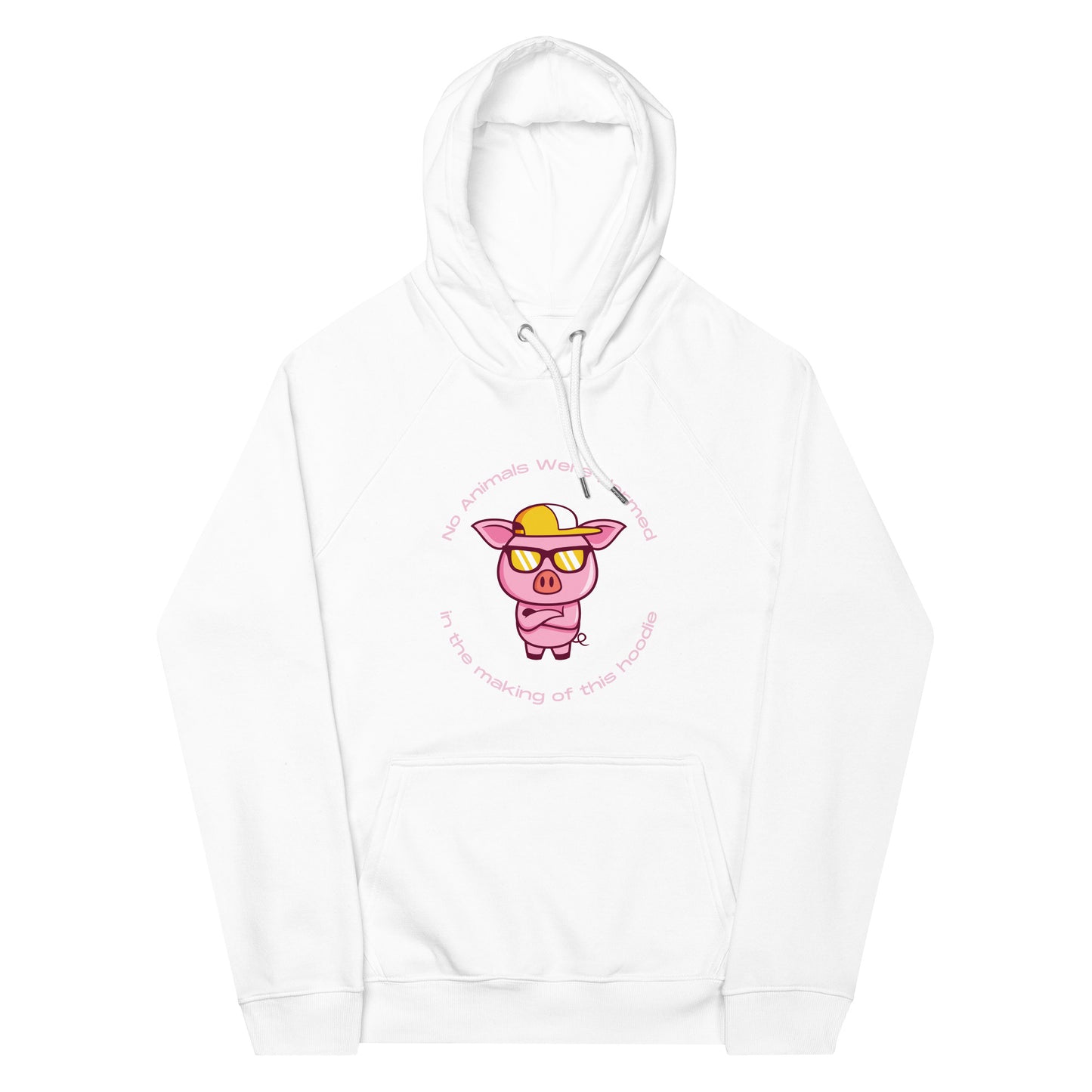 No Animals Were Harmed hoodie (Pig)