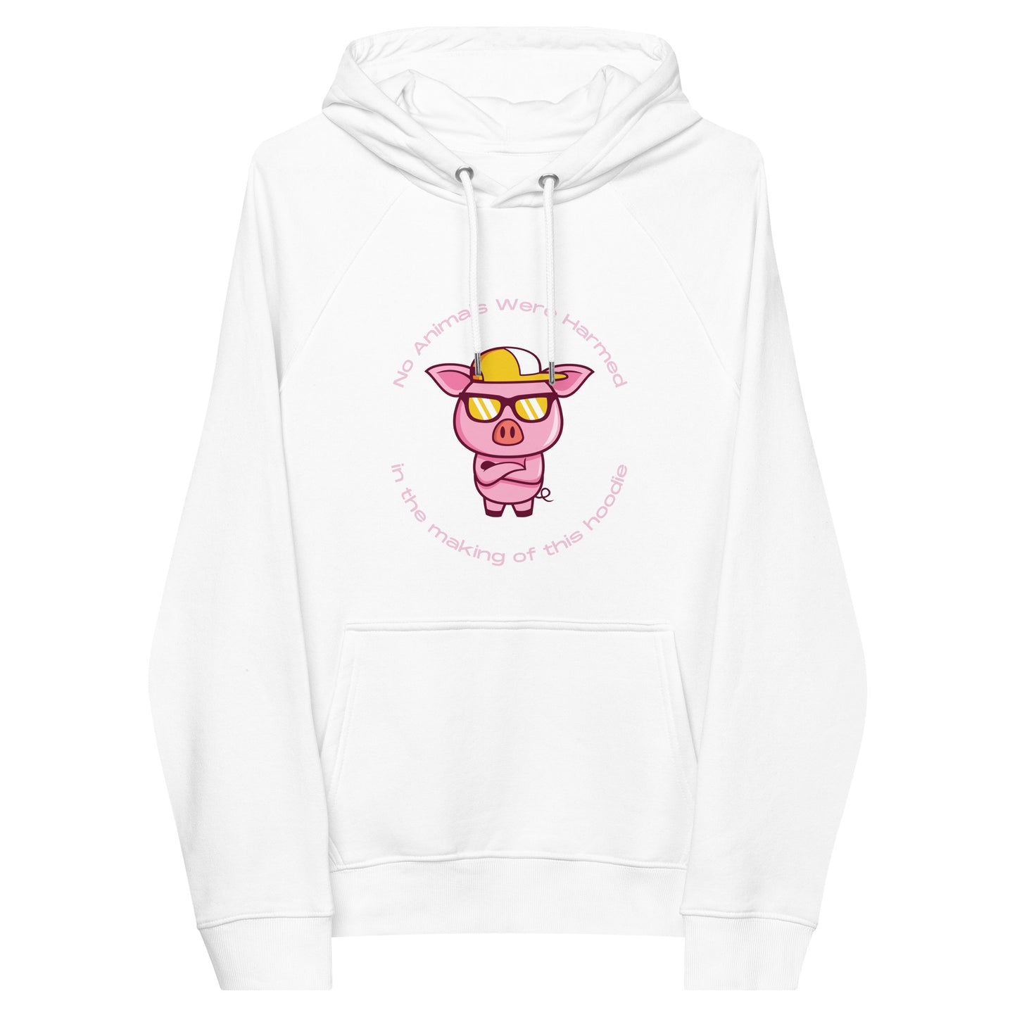 No Animals Were Harmed hoodie (Pig)