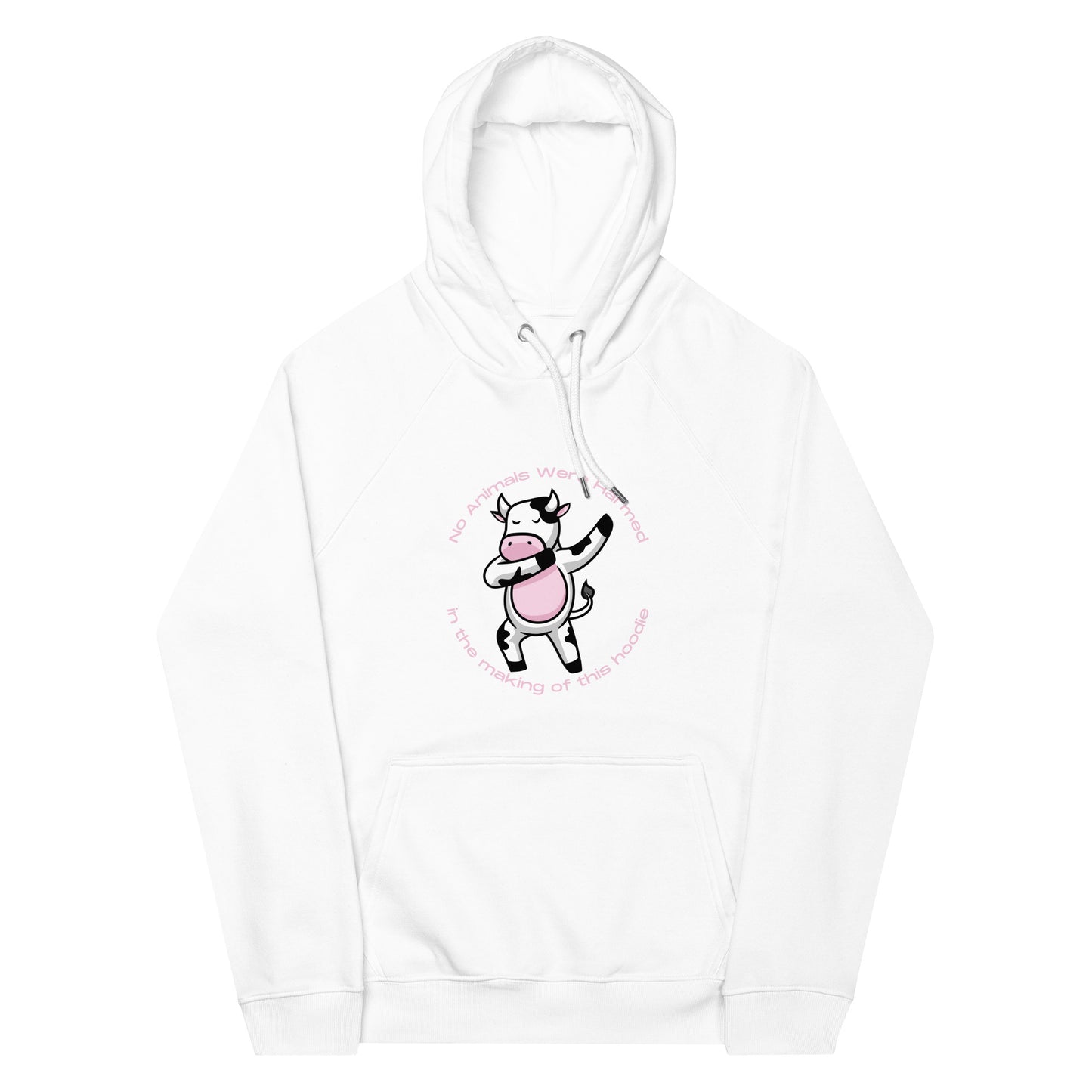 No Animals Were Harmed hoodie (Cow)