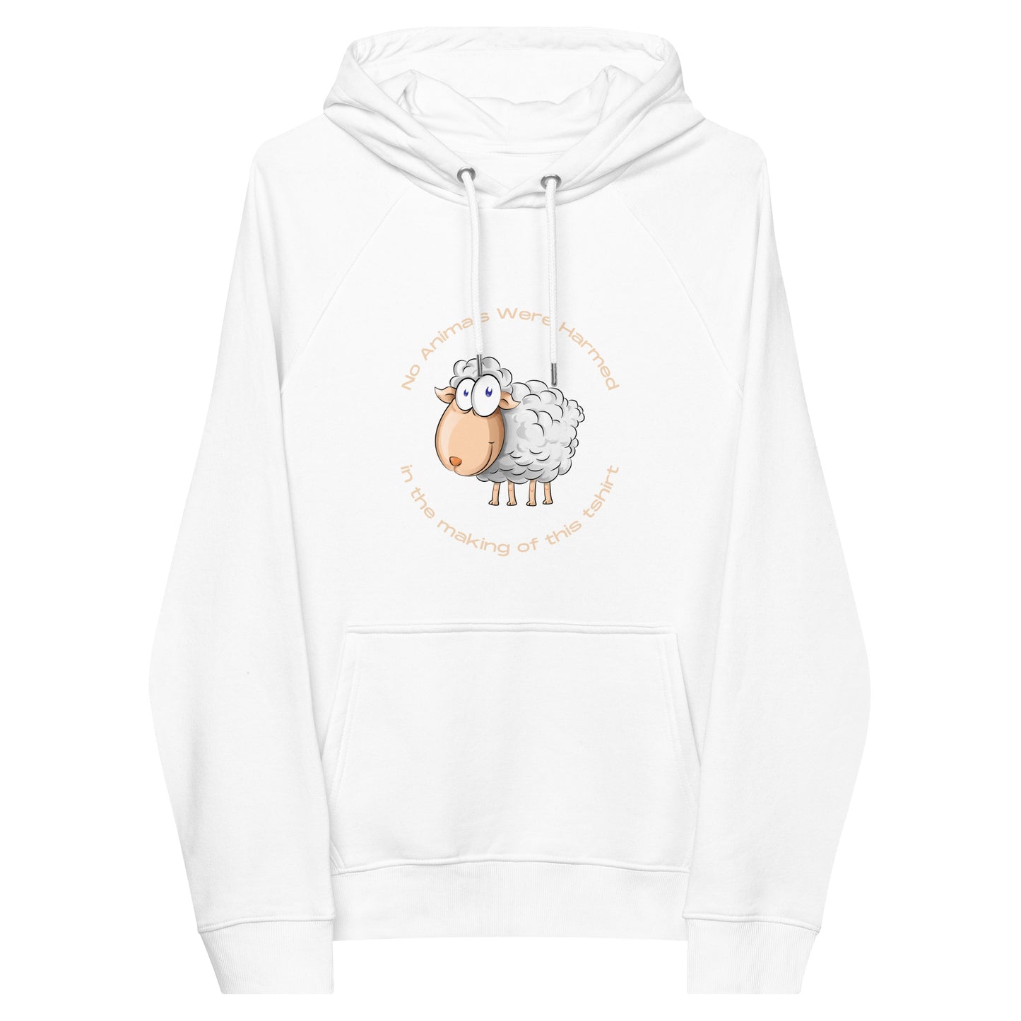 No Animals Were Harmed hoodie (Sheep)