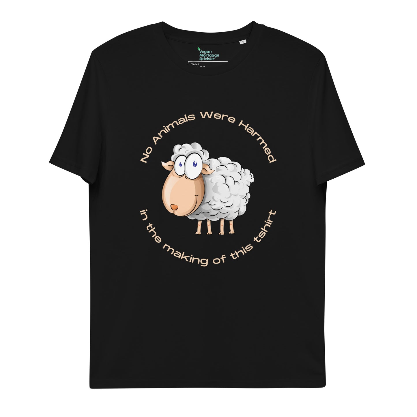 No Animals Were Harmed t-shirt (Sheep)