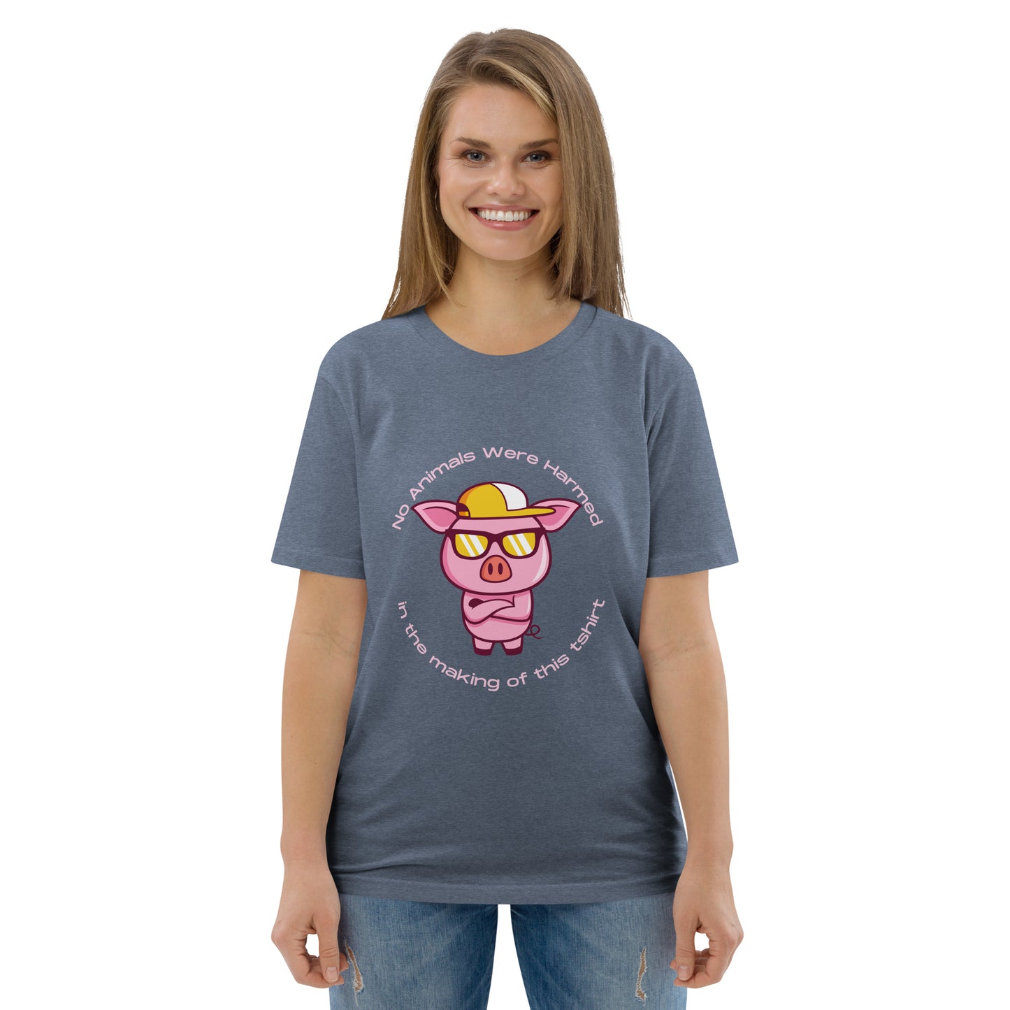 No Animals Were Harmed t-shirt (Pig)