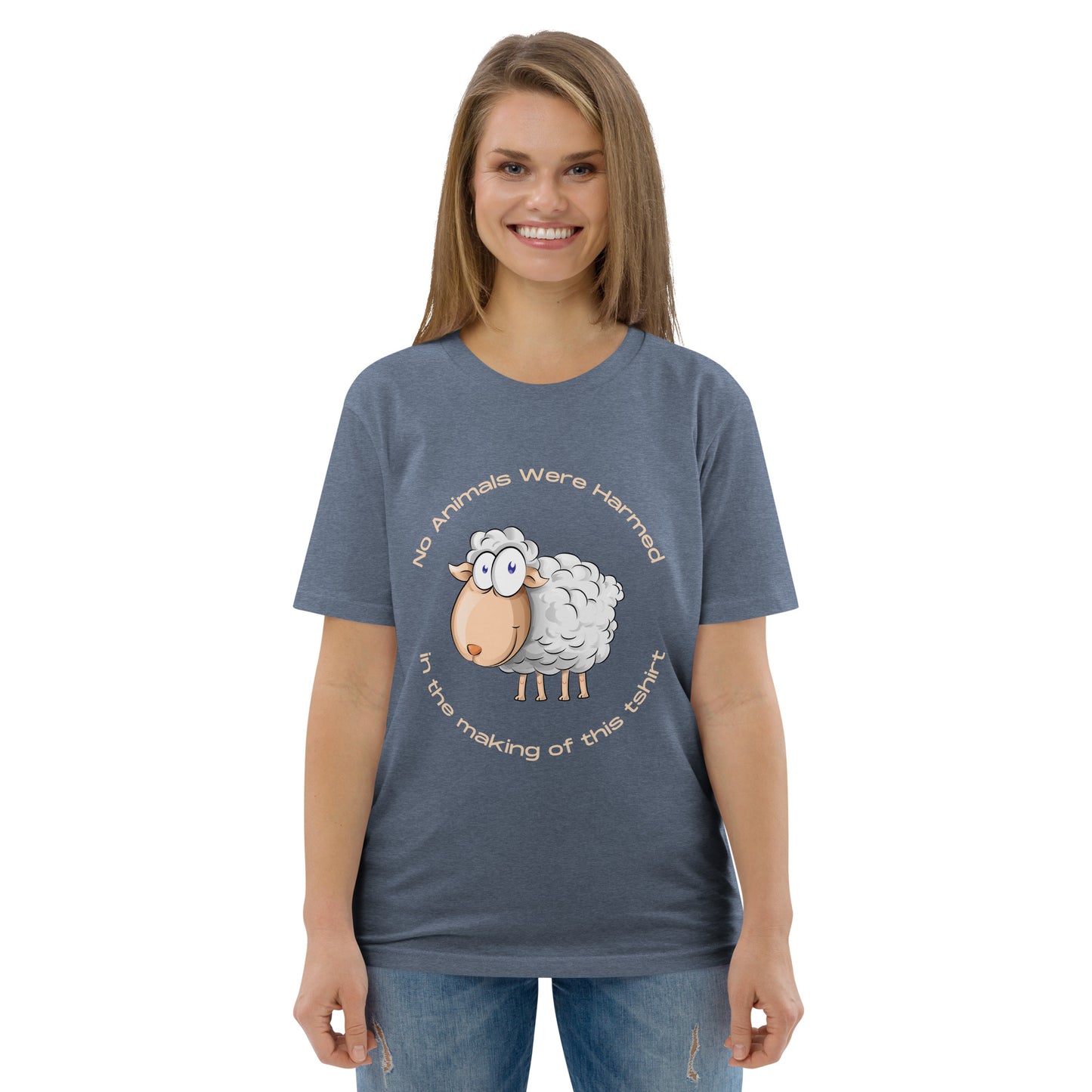 No Animals Were Harmed t-shirt (Sheep)