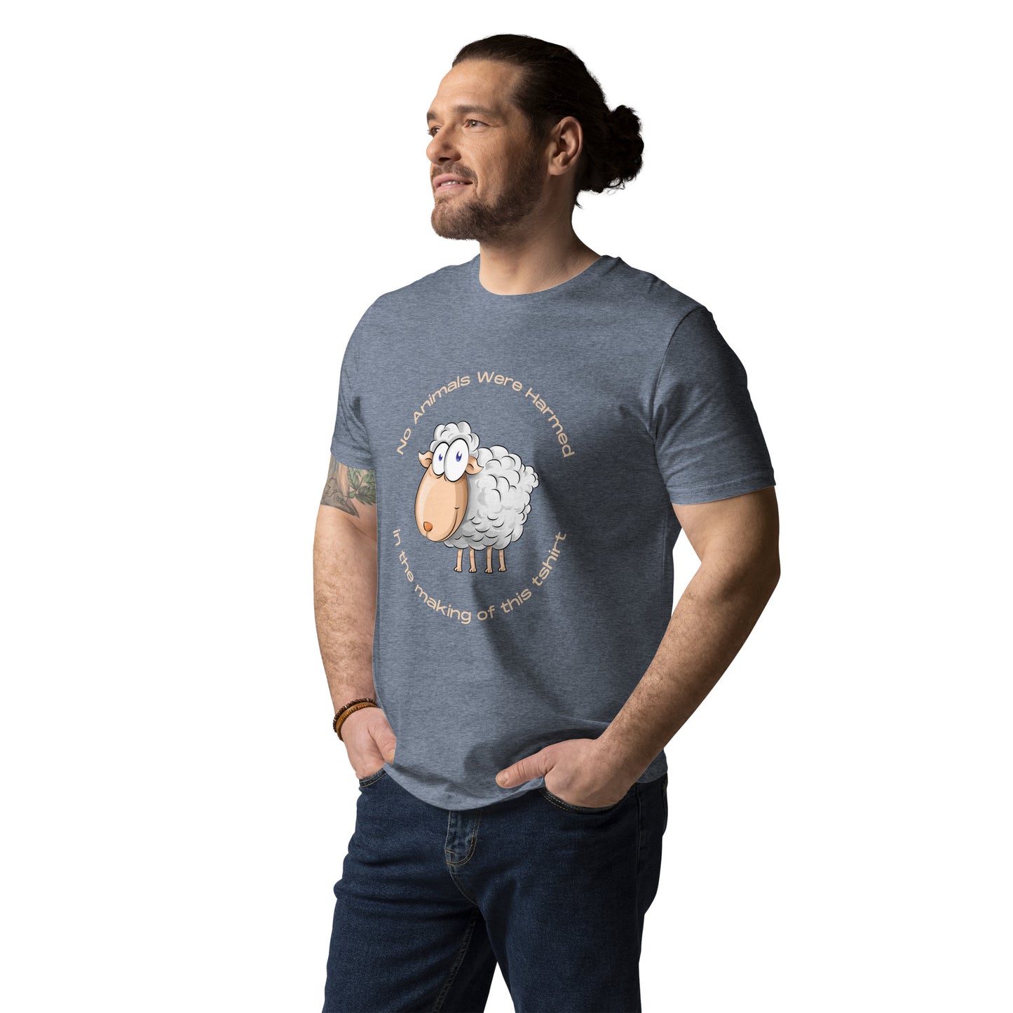 No Animals Were Harmed t-shirt (Sheep)