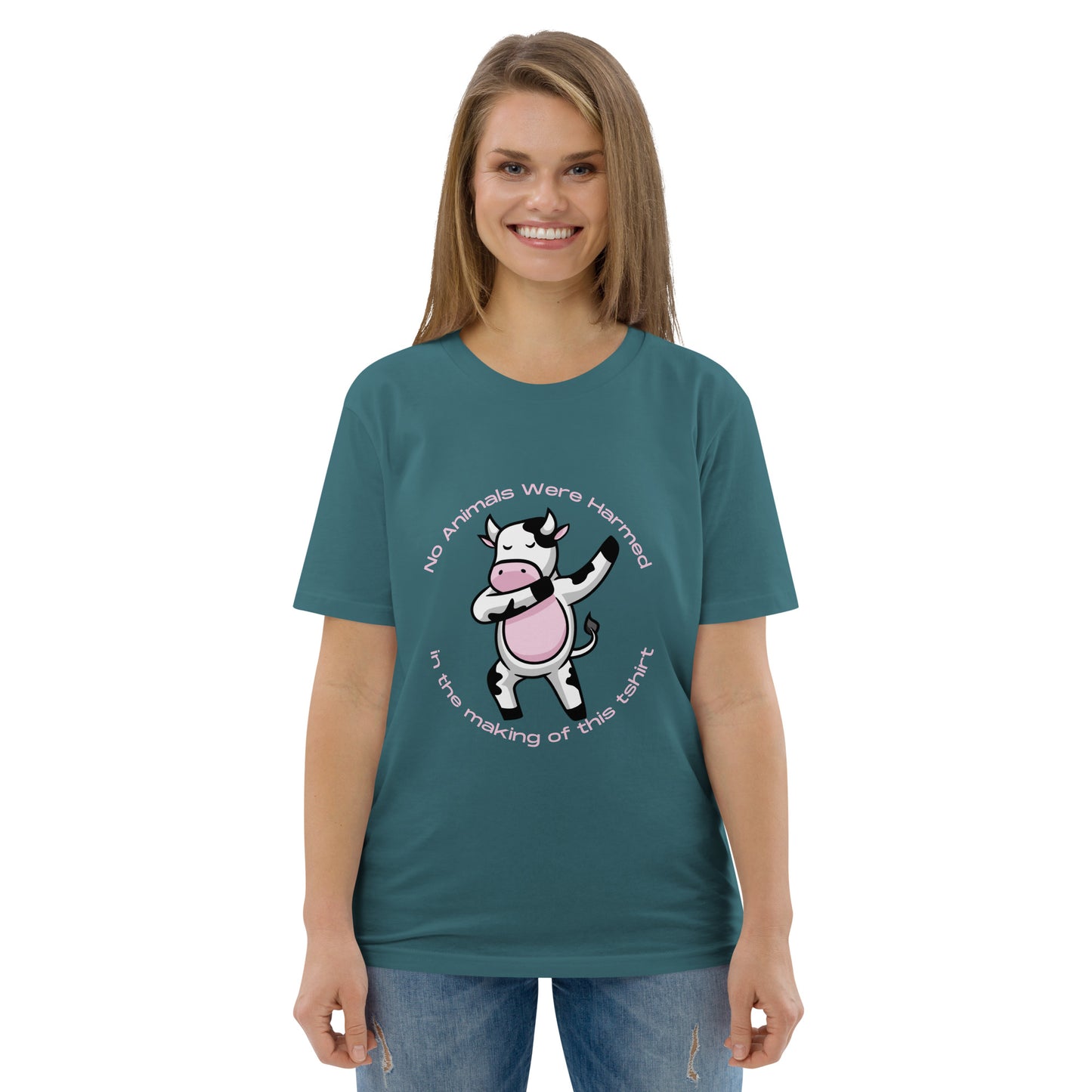 No Animals Were Harmed t-shirt (Cow)