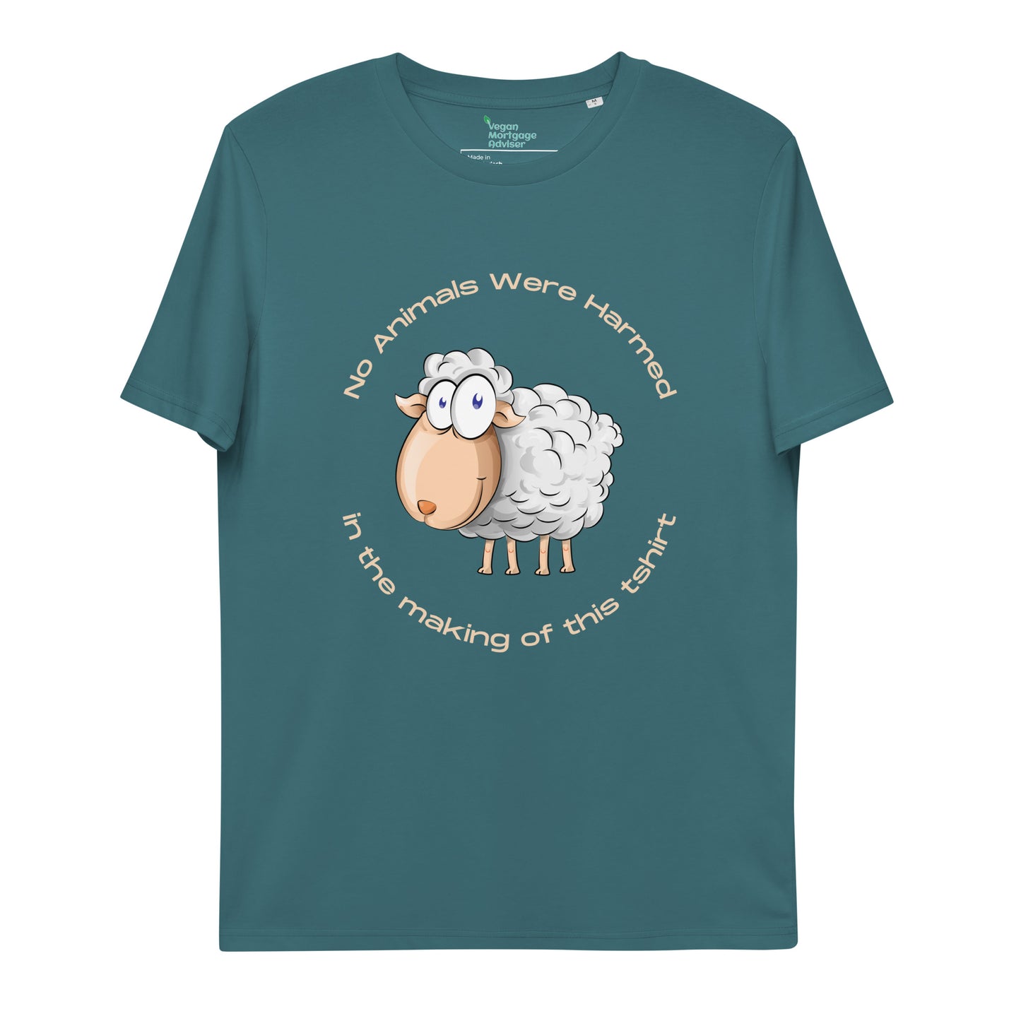 No Animals Were Harmed t-shirt (Sheep)