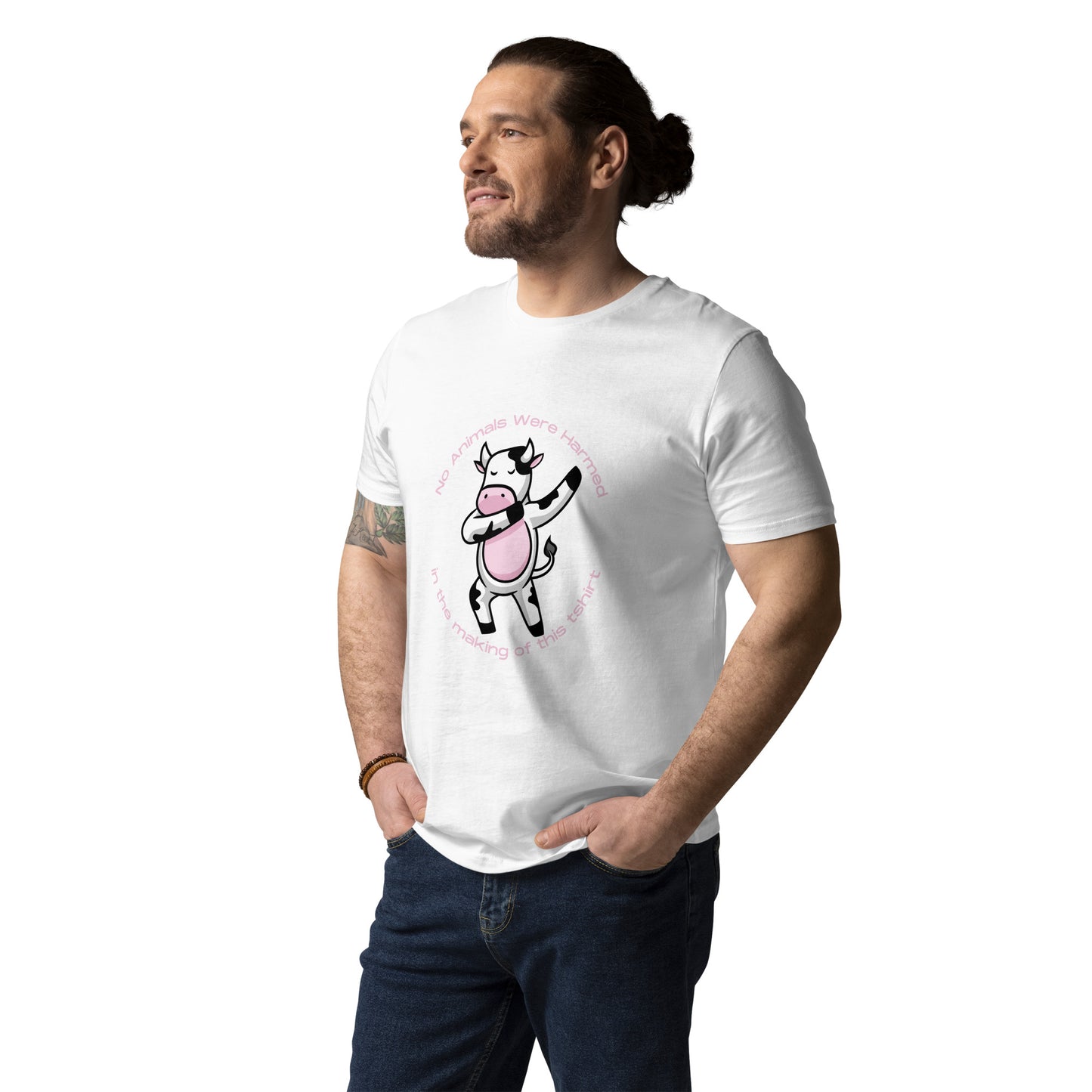 No Animals Were Harmed t-shirt (Cow)